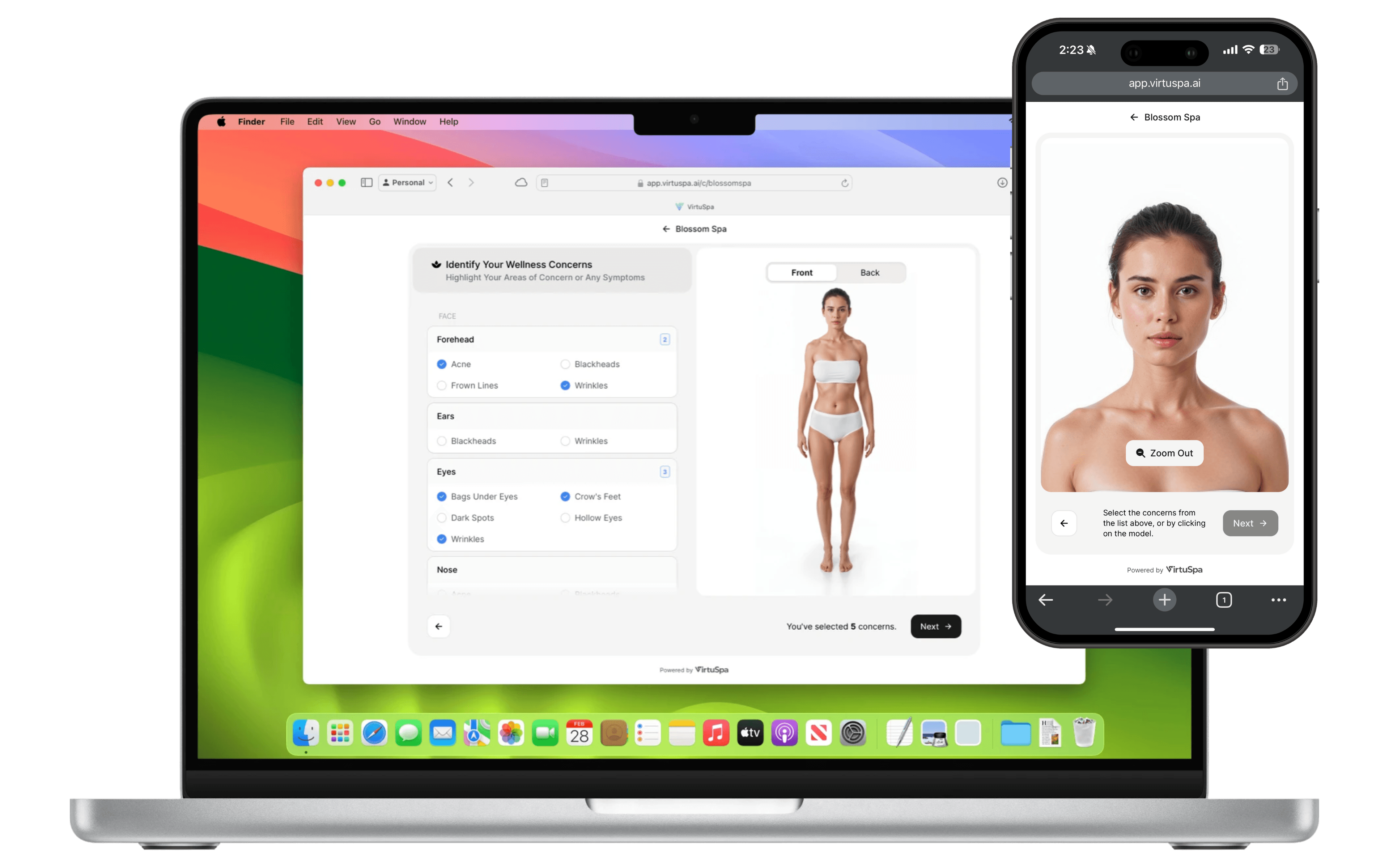 Virtual Consultation Interface